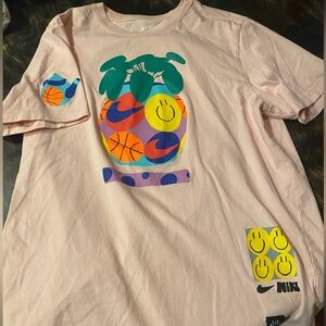 Unique Nike Light Pink Tee